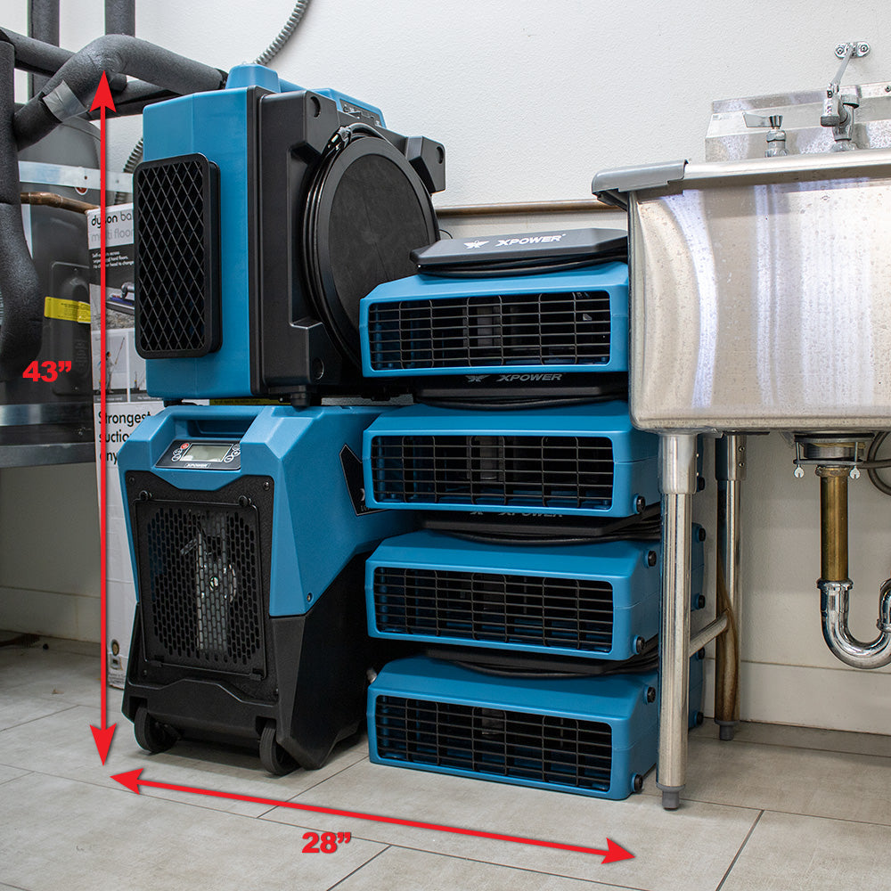 XPOWER PL-700A - Low Profile Air Mover