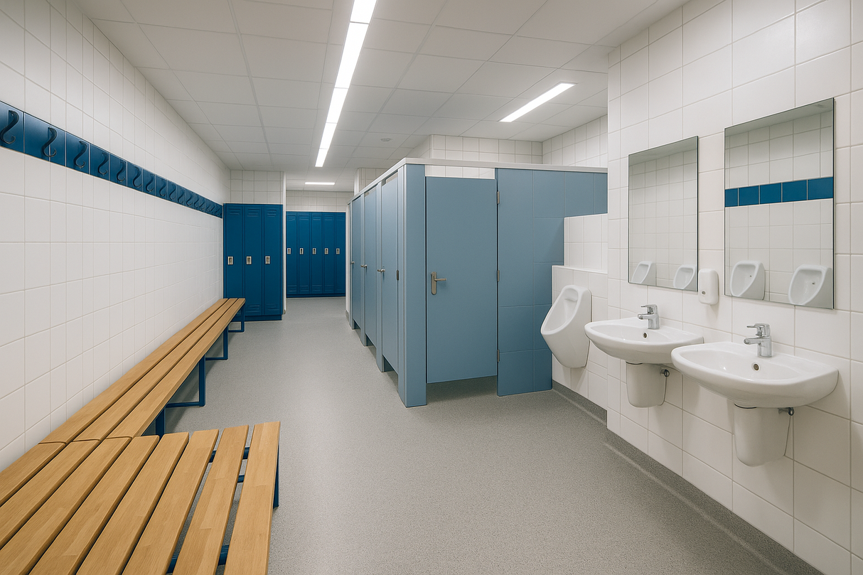 SPORT CHANGE ROOM MALE TOILETS