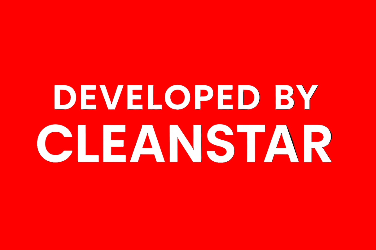 WORDS ONLY: DEVELOPED BY CLEANSTAR