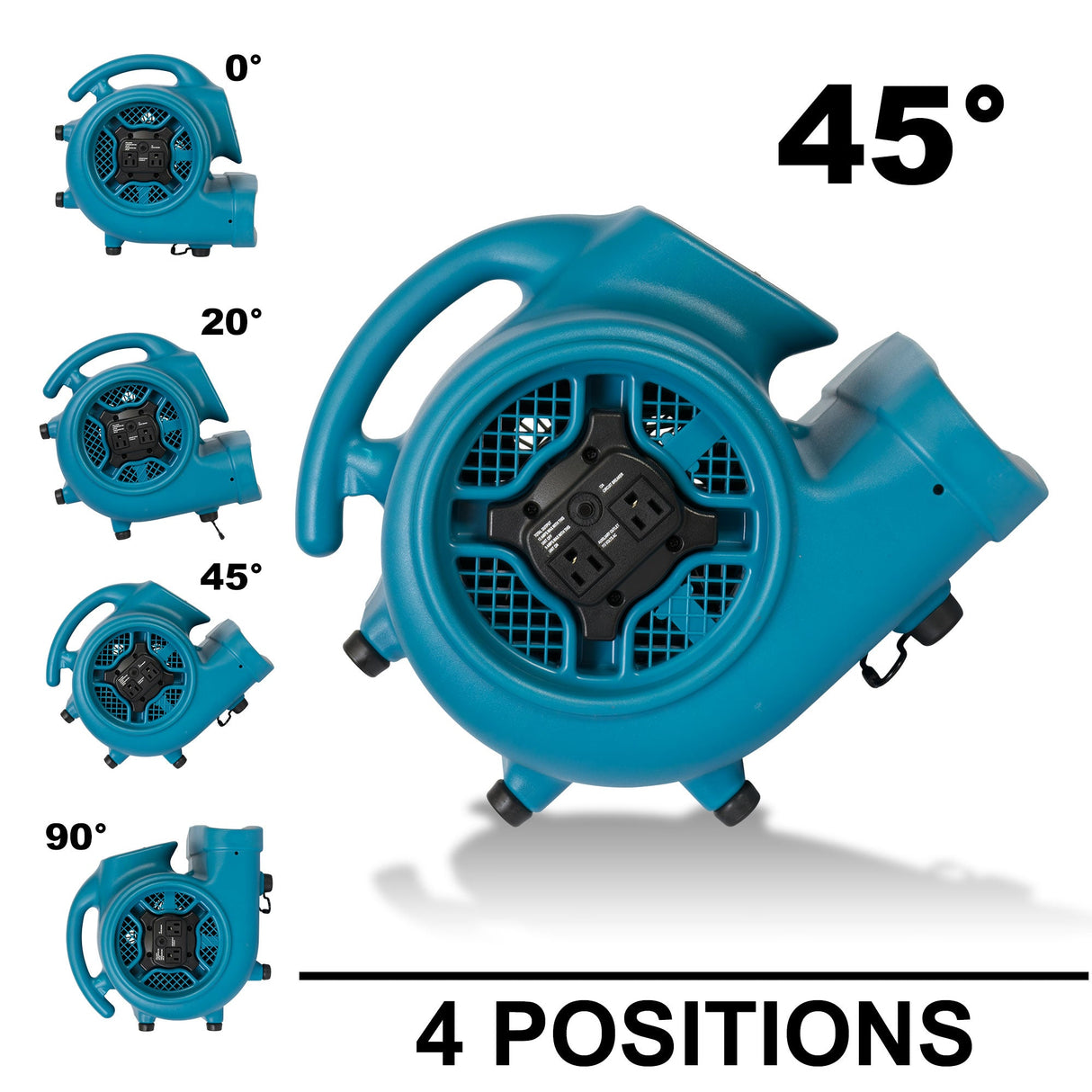 XPOWER X-400 Multipurpose Air Mover 1/2HP
