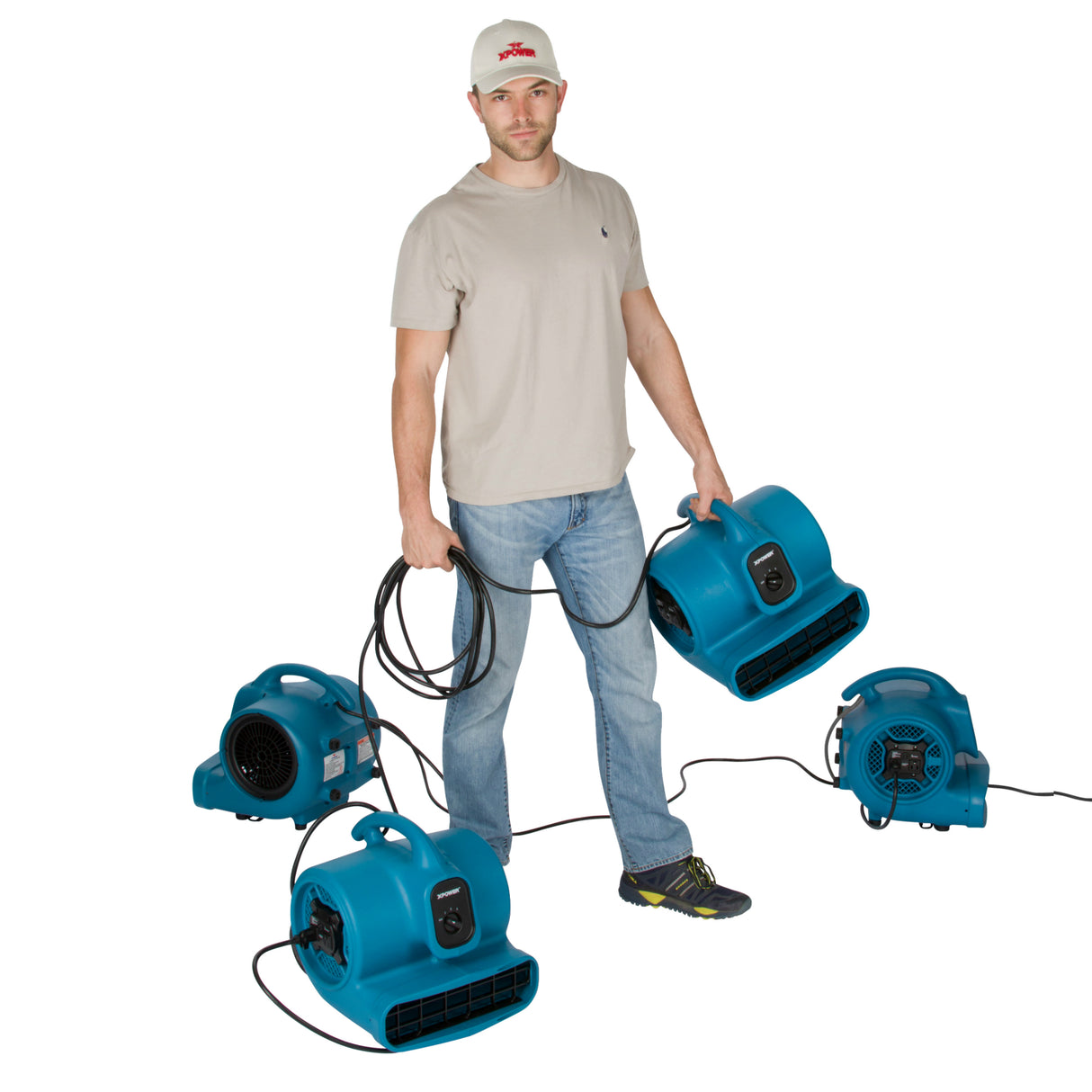 XPOWER X-400 Multipurpose Air Mover 1/2HP