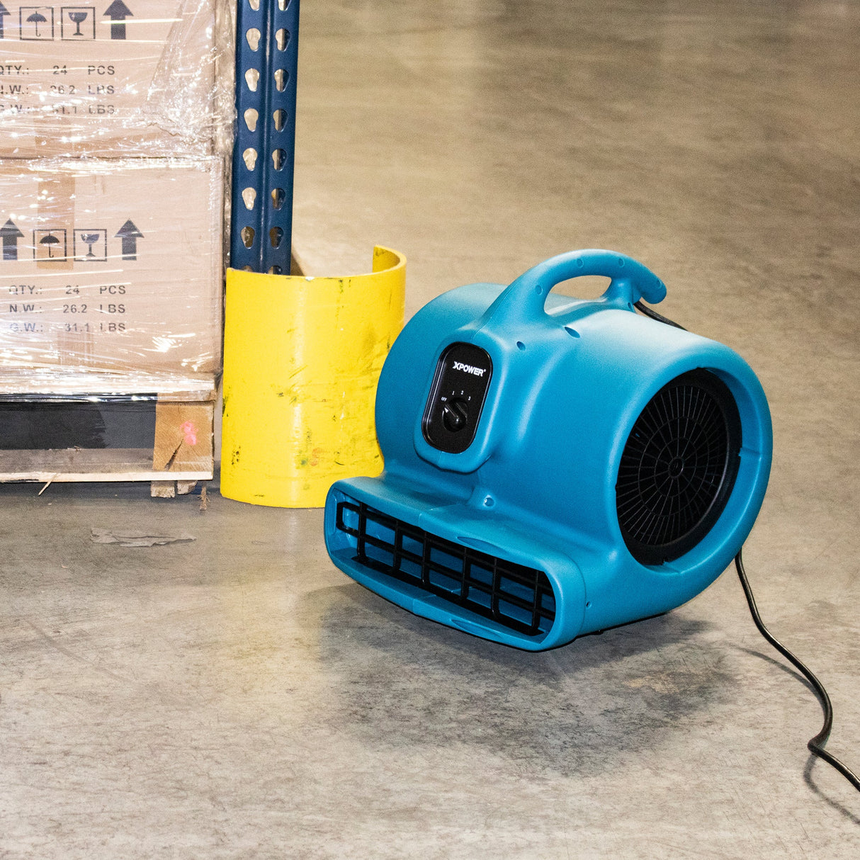 XPOWER X-600AC Professional Air Mover 3/4HP