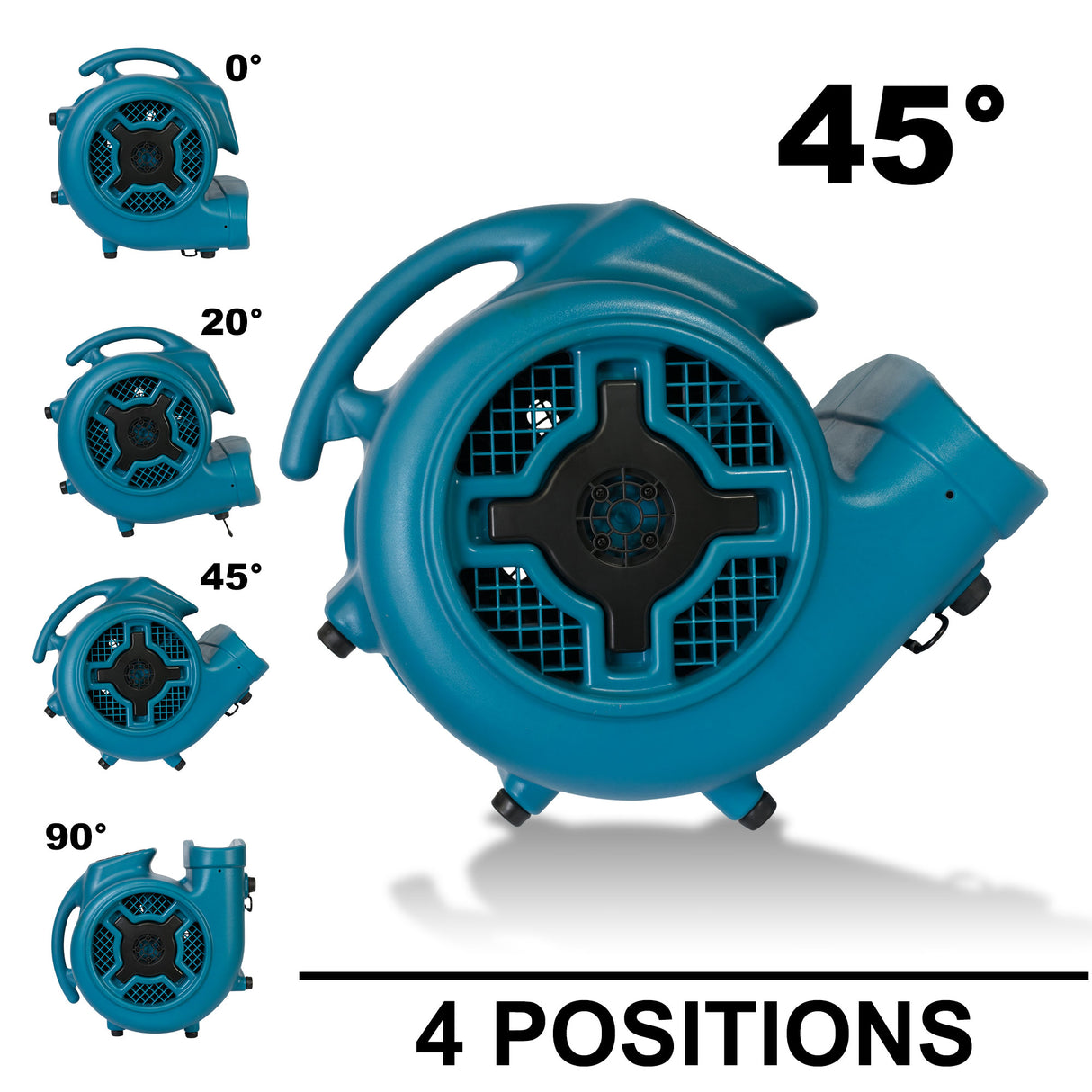 XPOWER X-800C Multipurpose Air Mover 1 HP