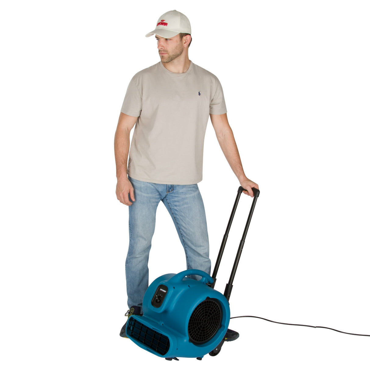 XPOWER X-800HC Multipurpose Air Mover (with Wheels & Luggage Handle) 1 HP