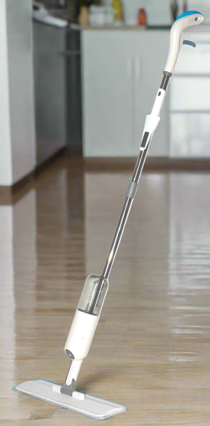 Cleanstar STARMOP refillable spray mop cleaning a hard floor