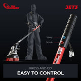 MotorScrubber JET3 Starter Kit with Spray Jet - Floor Scrubber