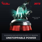 MotorScrubber JET3 Starter Kit with Spray Jet - Floor Scrubber