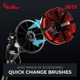 MotorScrubber JET3 Starter Kit with Spray Jet - Floor Scrubber