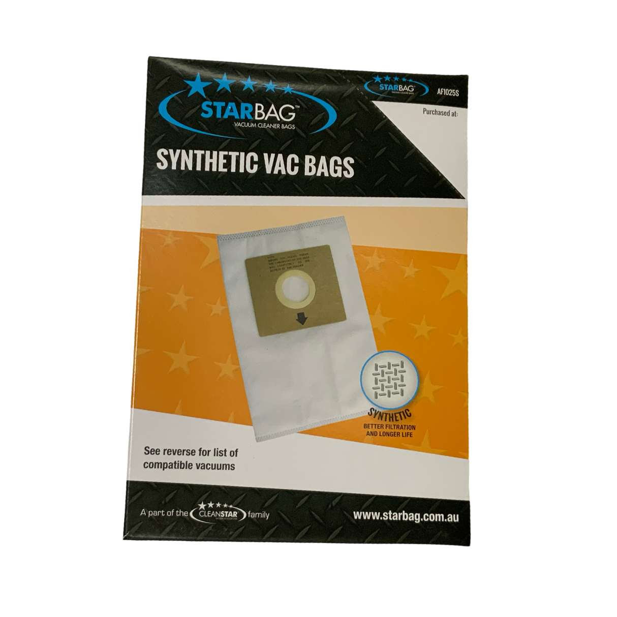 VAC BAG - SANYO SC164R, SCS700, SC813, SC5006 (5PK SYNTHETIC) #AF1025S