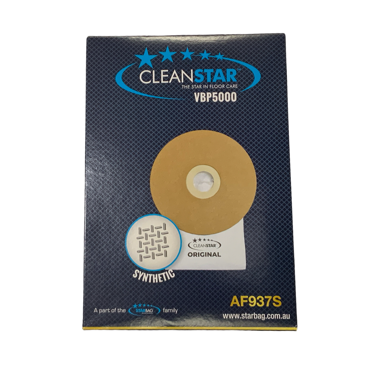 VAC BAG - CLEANSTAR VBP5000 (6PK SYNTHETIC) #AF937S