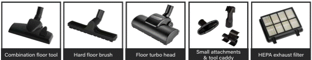 ALLERGY 1800 Watt BAGLESS Vacuum Cleaner with HEPA Filtration