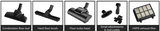 ALLERGY 1800 Watt BAGLESS Vacuum Cleaner with HEPA Filtration