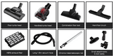 ALLERGY PRO 1800w Bagged Vacuum Cleaner