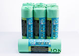 120-140L Compostable Garbage & Wheelie Bin Bags - BONNIE BIO 
10 ROLLS (10 BAGS PER ROLL)