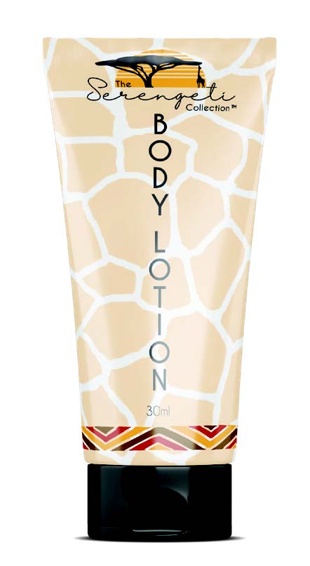 Body Lotion 30ml - 300pk (Serengeti Collection) 
Hotel amenities range