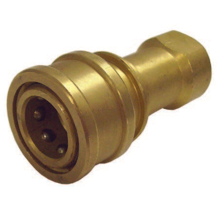 Female 1/4" Brass Connector for solution hose