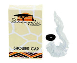 Showercap with Hairtie 250pk - Hotel Amenities (Serengeti Collection)