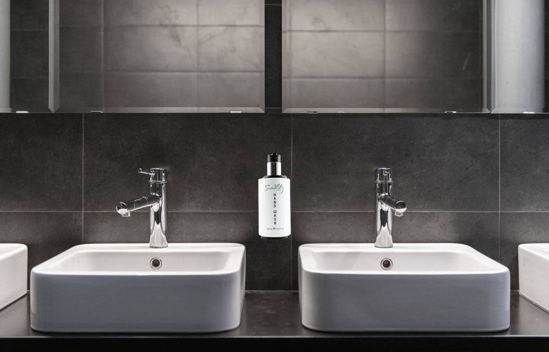 Acrylic Wall Bracket-1 Pump Bottle (Serenity Collection)