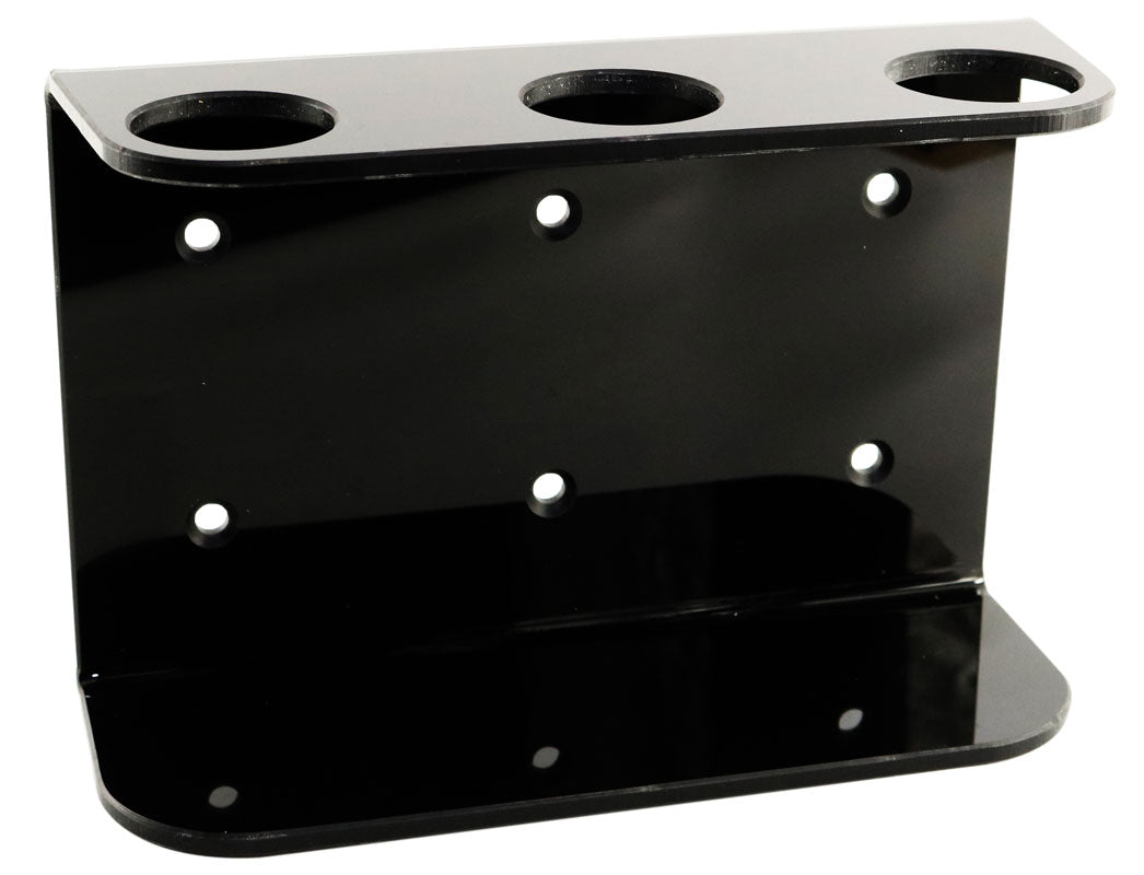 Acrylic Wall Bracket - 3 Pump Bottles  (Serenity Collection)