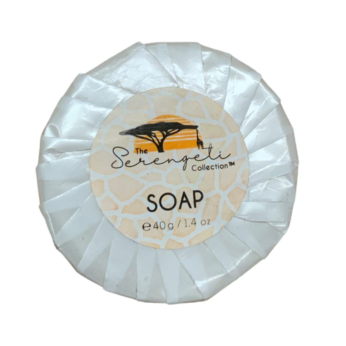 Soap 40 gram wrapped- 250 pack  -Hotel Amenities (Serengeti Collection)