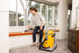 Ghibli M9P - 35 Litre Wet & Dry Vac & Extractor  FULL SET (with Upholstery Tool & Floor Wand)