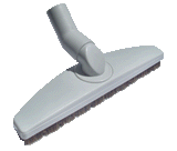 HARD FLOOR BRUSH with natural Hair -  Swivels 180 degrees - 32mm