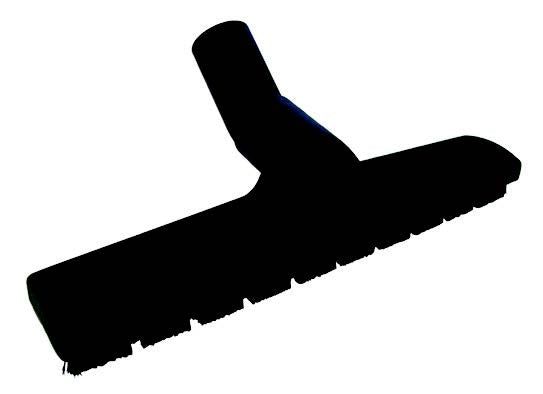 Wessel-Werk Hardfloor Brush with Wheels  Synthetic Hair - 36cm wide - 32mm