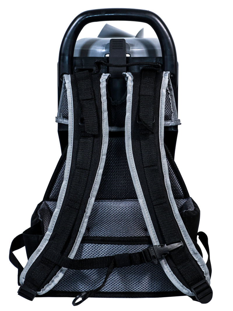T1v3 Backpack Vacuum Black (Grey Lid) - The Best Backpack – Cleanstar