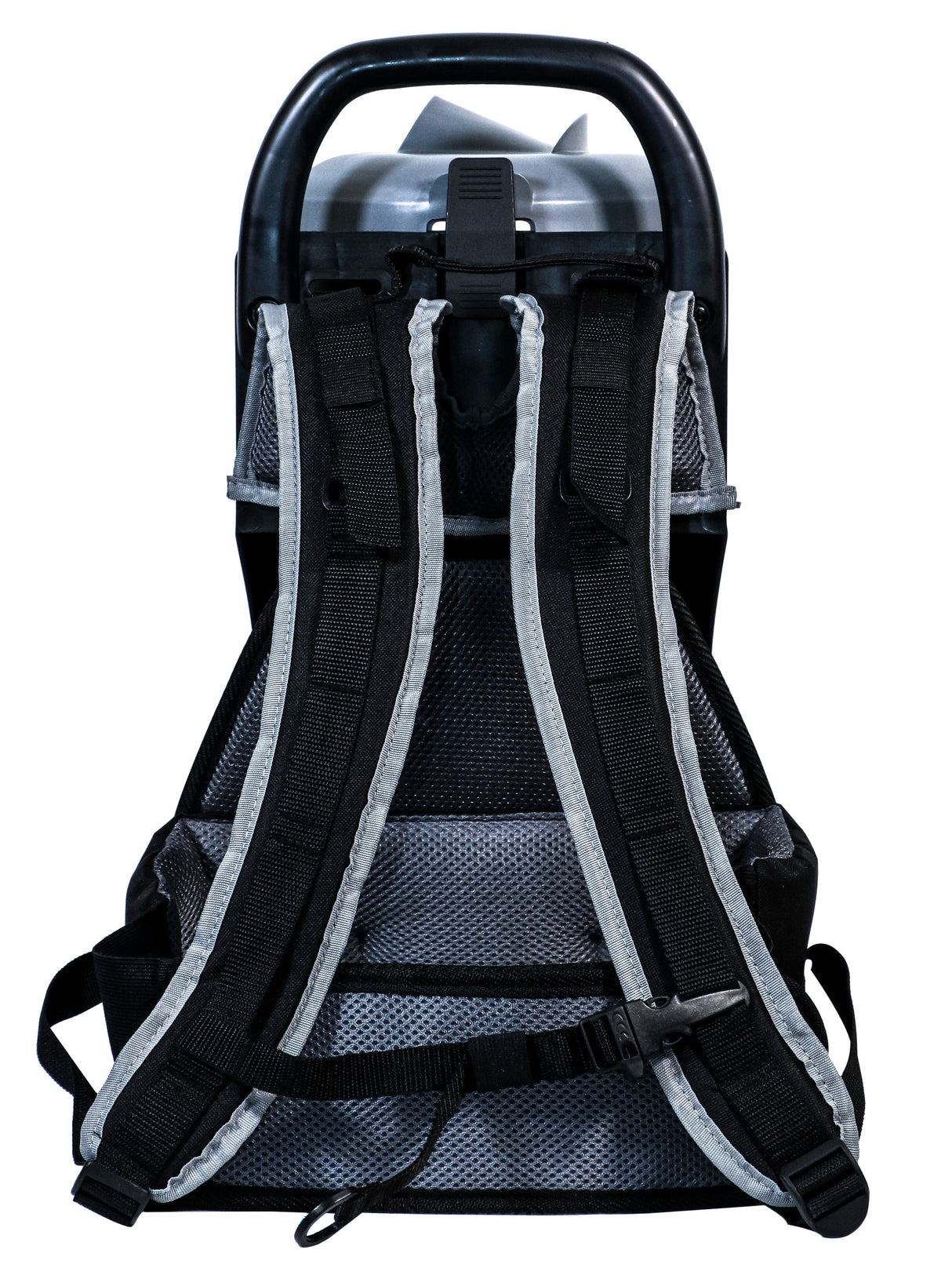 T1v3 Backpack - Black (with Clear Lid) "THE BEST BACKPACK" by Cleanstar Ghibli