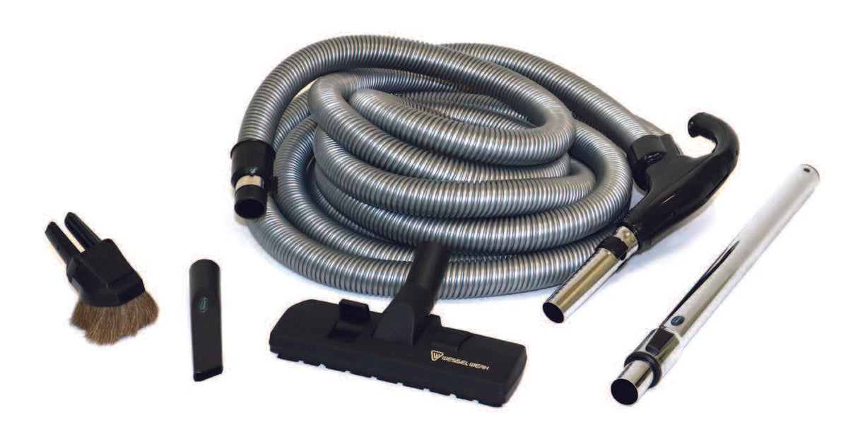 12m Ducted Switch Hose & Accessory Kit (32mm) - Silver