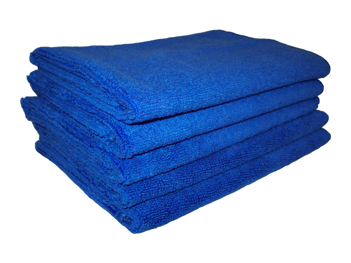 Micro Fibre Cloth - 5pk - BLUE  (40 x 40cm)