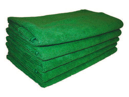 Micro Fibre Cloth - 5pk - GREEN (40 x 40cm)