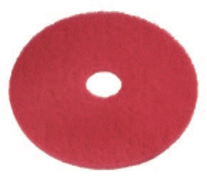 Floorpad 14" Buffing Pad - Red - 5 pack
