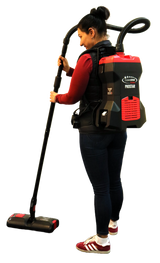 PROSTAR BATTERY POWERED BACKPACK with ACTIV8 "Combo for the ultimate cordless clean"