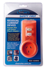 RCD with Socket Plug-In Adaptor (RCD-1A-NEW)