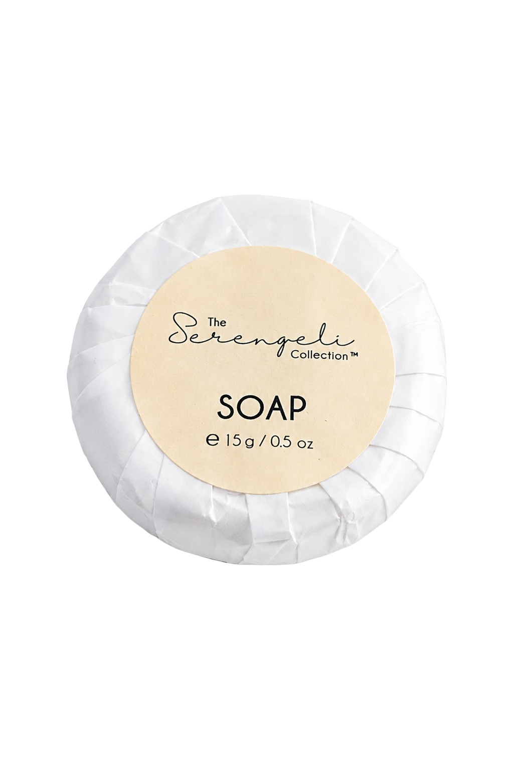 Soap 15 gram wrapped - 500 pack - Hotel Amenities (Serengeti Collection)