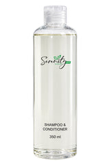 350ML Shampoo/Conditioner - 24 pack - Serenity Safe for Correctional Facilities