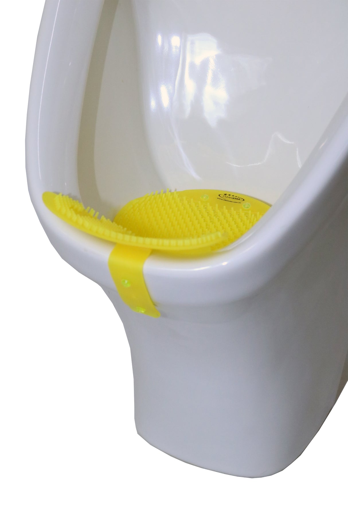 Drip-Catching Urinal Screen - LEMON 10 Pack - (With Clip) WORLD FIRST