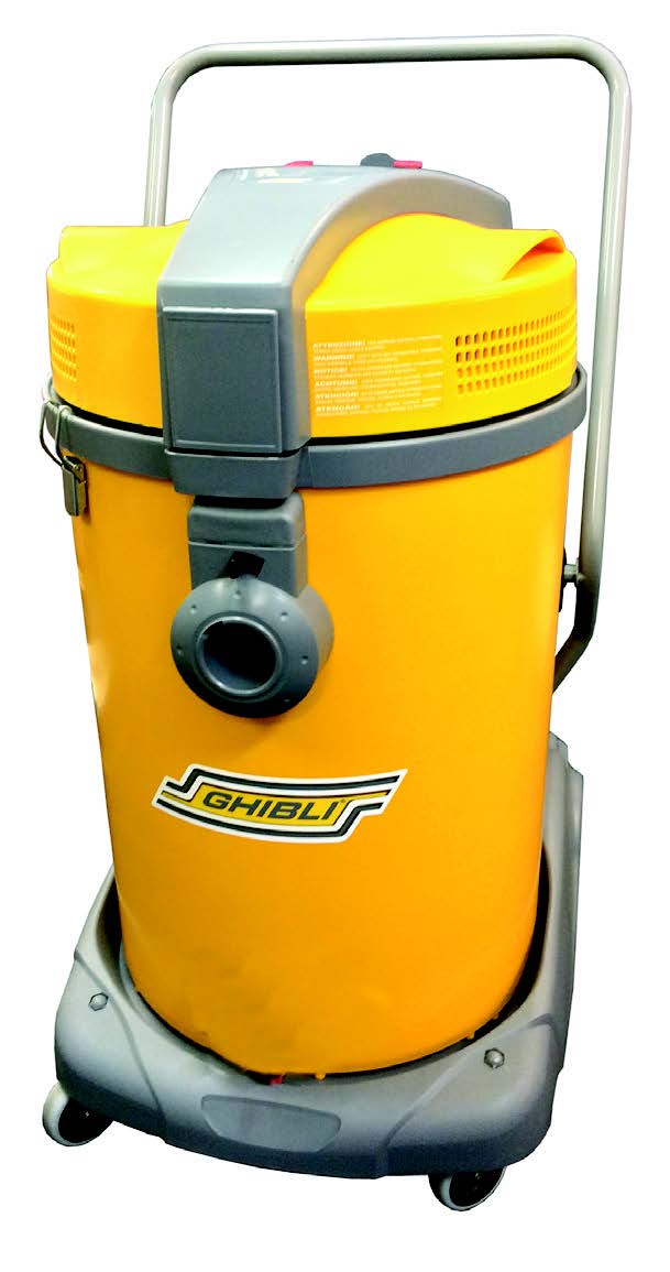 Ghibli AS12P-CBN with OUTRIGGER - 56L Wet & Dry Vacuum Cleaner (Twin Motor)