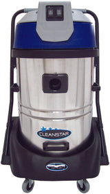 Cleanstar VC60L - 60Litre Stainless Steel Wet & Dry Vacuum Cleaner - Twin Motor