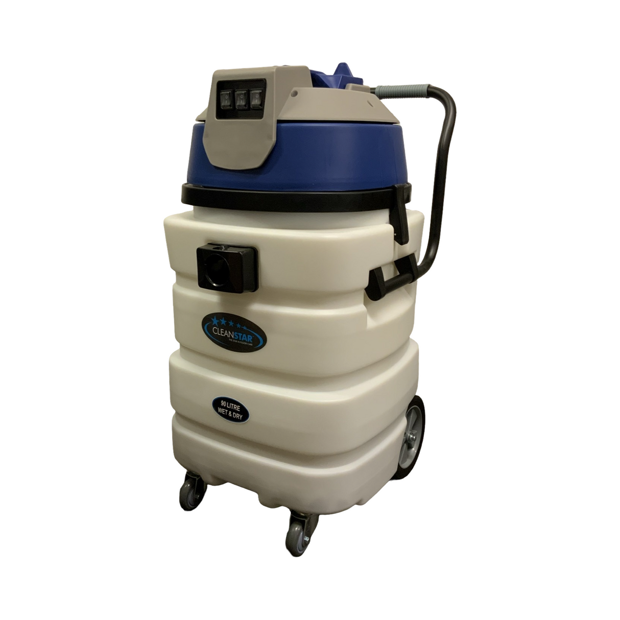 Cleanstar VC90LP-3M - 90L Commercial Wet & Dry Vacuum Cleaner (3 Motor)
