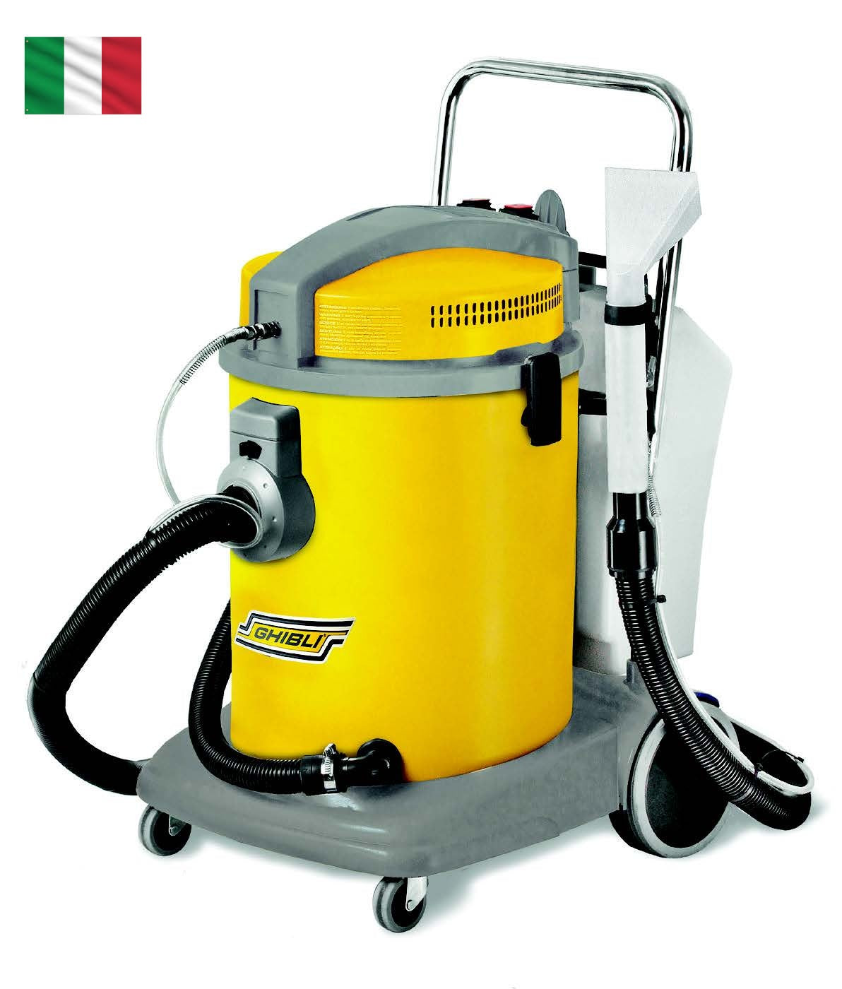 Ghibli M9P - 35 Litre Wet & Dry Vac & Extractor (w/ Upholstery Tool)