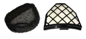 EXHAUST FILTER AND MOTO RINLET FILTER SET FOR PULLMAN COMMANDER 900 BACKPACK